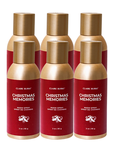 Christmas Memories 3oz Home Fragrance Spray 6 Pack