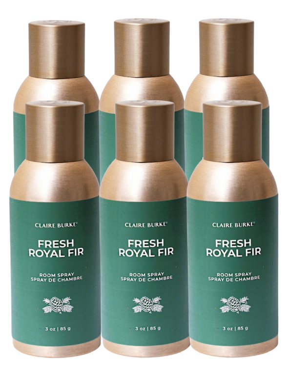 Fresh Royal Fir 3oz Home Fragrance Spray  6 Pack