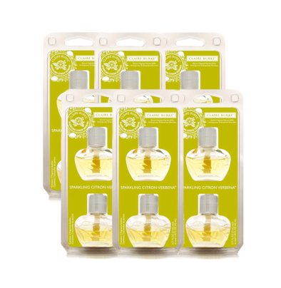 Sparkling Citron Verbena Electric Fragrance Warmer Refill 6-Pack