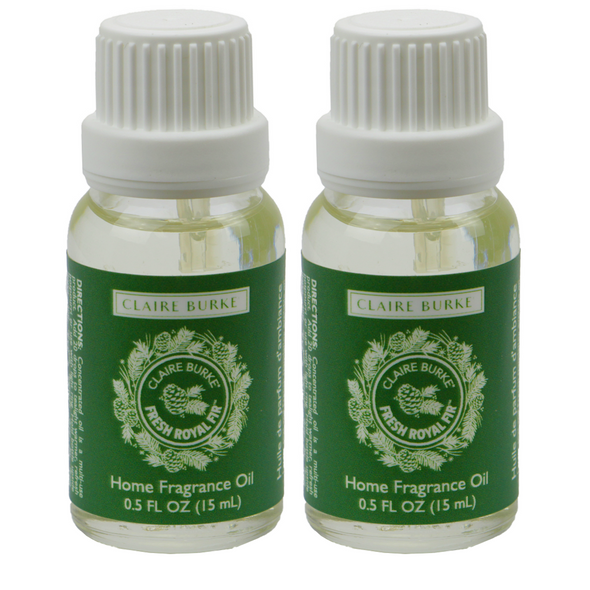 Fresh Royal Fir Home Fragrance Oil 15ml - 2 Pack